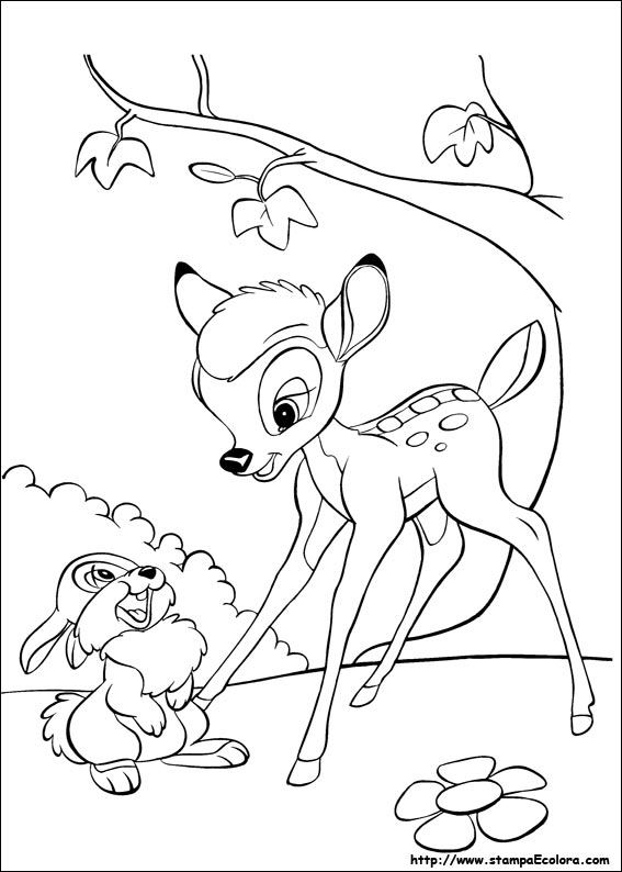 Disegni Bambi 2